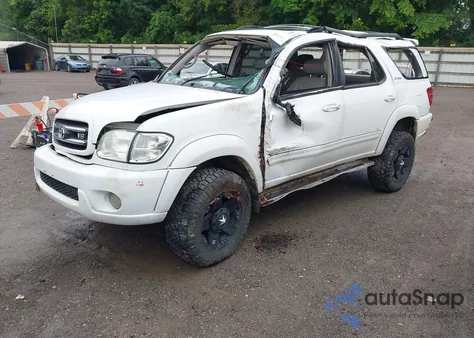 2001 Toyota Sequoia Limited V8 from USA, damaged, VIN 5TDBT48A31S014445
